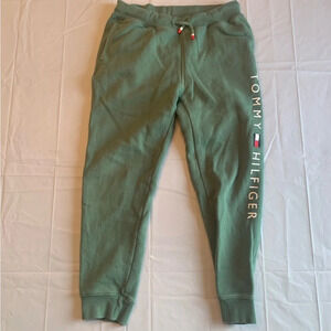 🪀Youth Tommy Hilfiger Green Sweatpants - Size LG  (12-14) 🪀